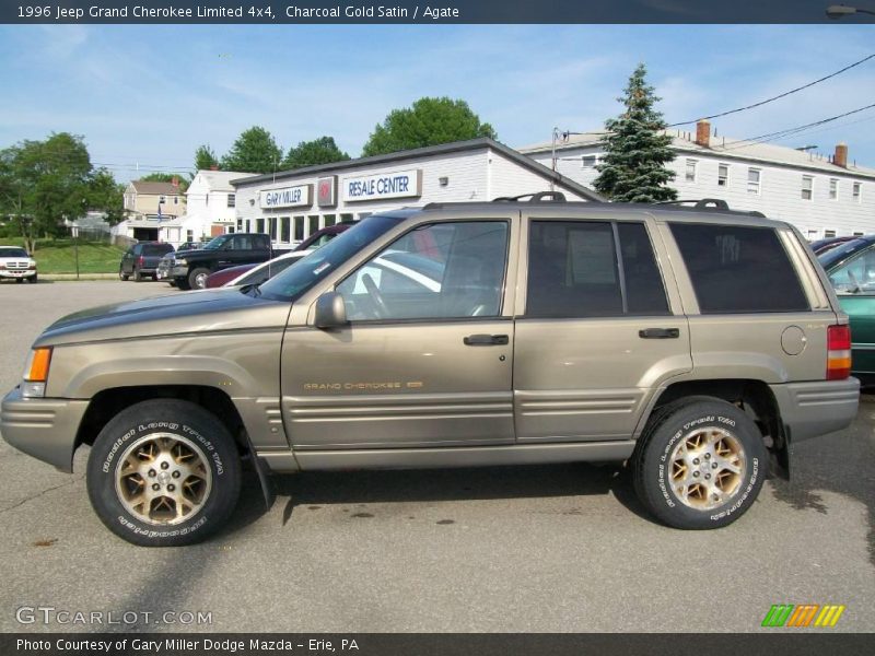 Charcoal Gold Satin / Agate 1996 Jeep Grand Cherokee Limited 4x4