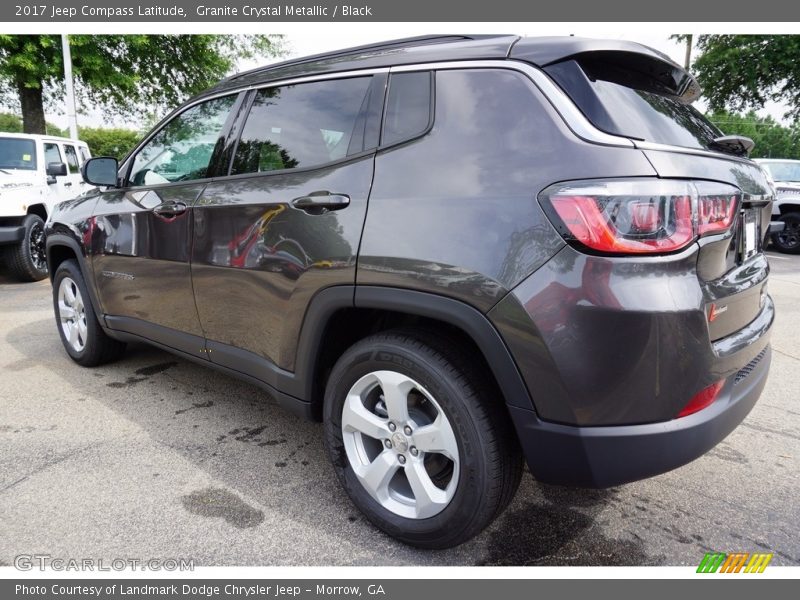 Granite Crystal Metallic / Black 2017 Jeep Compass Latitude