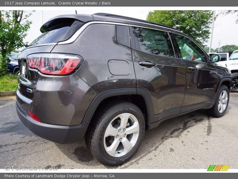 Granite Crystal Metallic / Black 2017 Jeep Compass Latitude