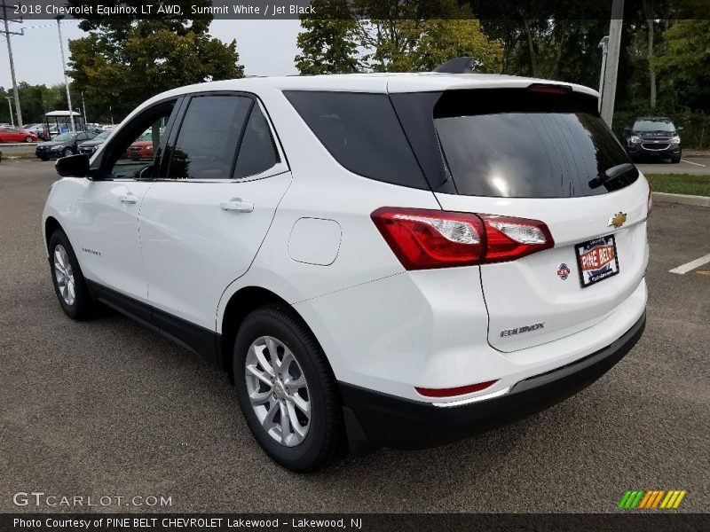 Summit White / Jet Black 2018 Chevrolet Equinox LT AWD