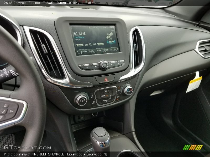 Summit White / Jet Black 2018 Chevrolet Equinox LT AWD