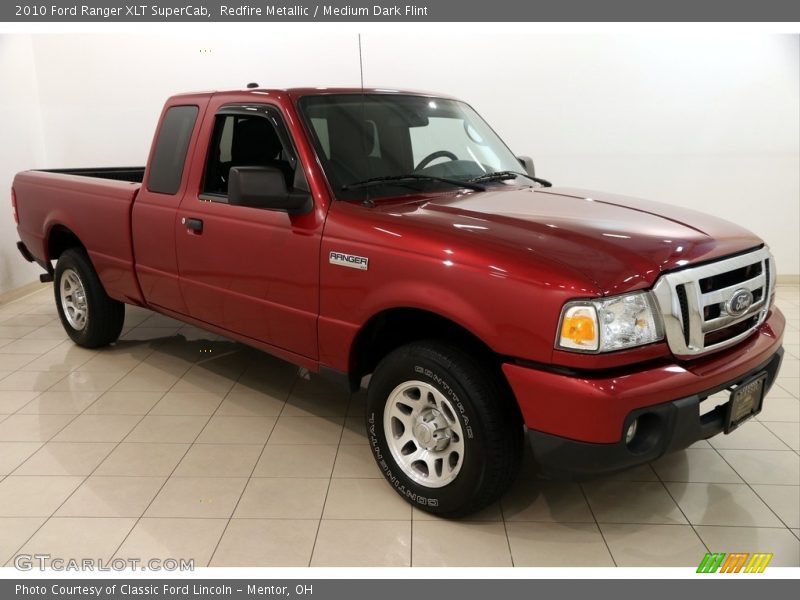 Redfire Metallic / Medium Dark Flint 2010 Ford Ranger XLT SuperCab