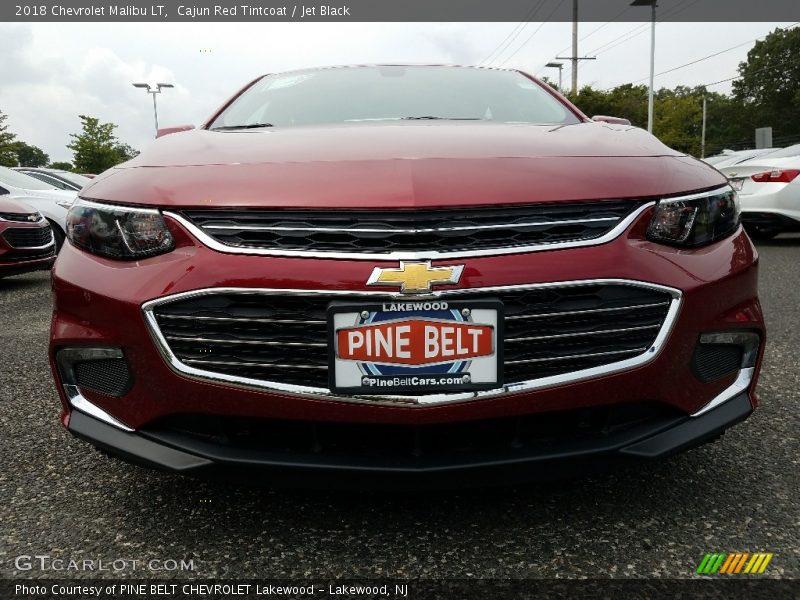 Cajun Red Tintcoat / Jet Black 2018 Chevrolet Malibu LT
