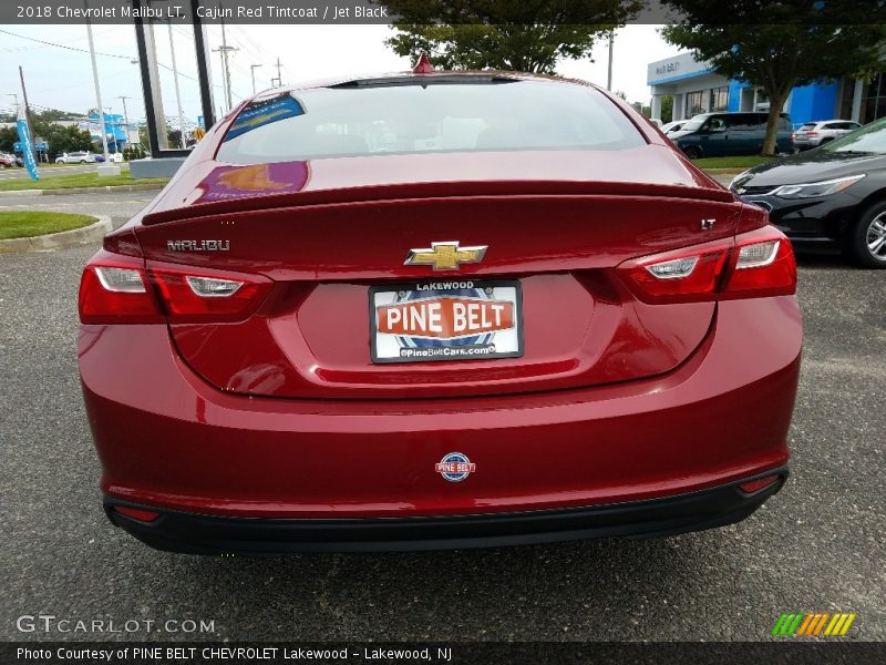 Cajun Red Tintcoat / Jet Black 2018 Chevrolet Malibu LT