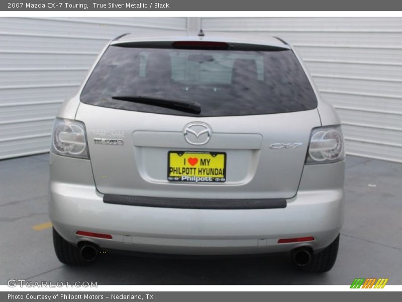 True Silver Metallic / Black 2007 Mazda CX-7 Touring