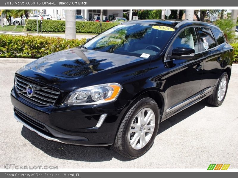 Black / Off Black 2015 Volvo XC60 T5 Drive-E