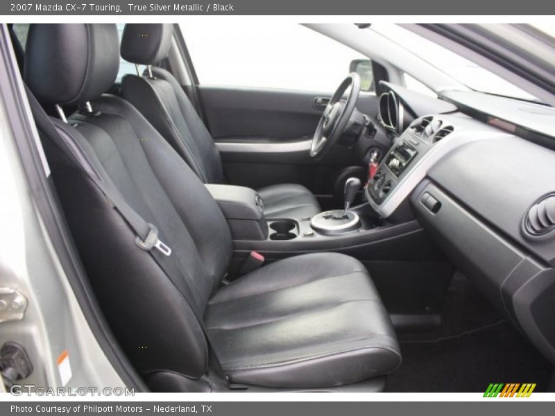 True Silver Metallic / Black 2007 Mazda CX-7 Touring