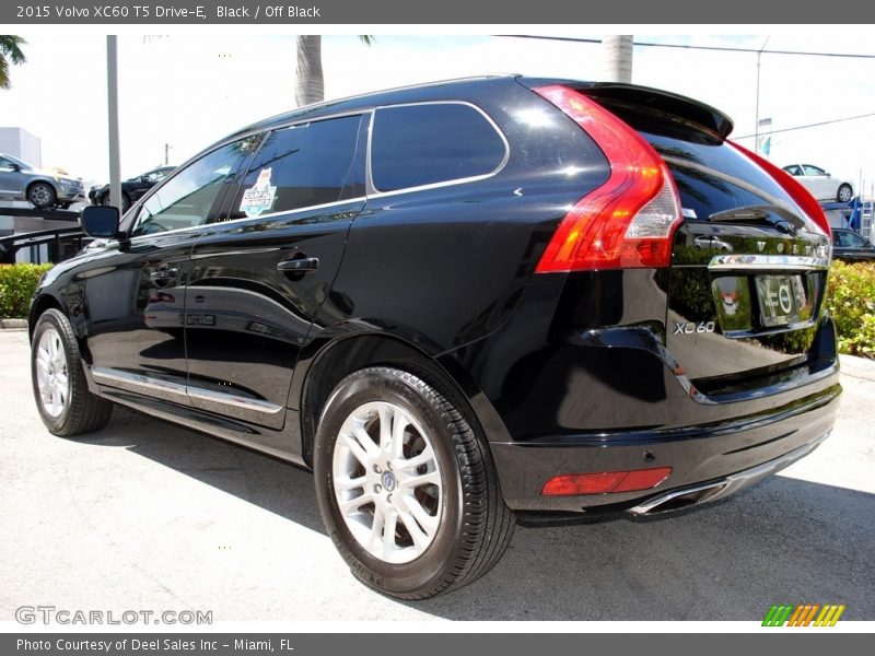 Black / Off Black 2015 Volvo XC60 T5 Drive-E