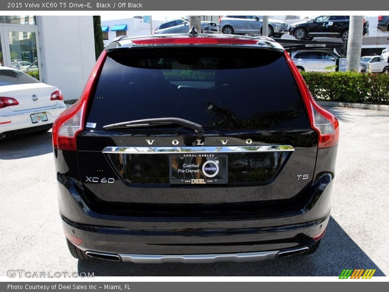Black / Off Black 2015 Volvo XC60 T5 Drive-E