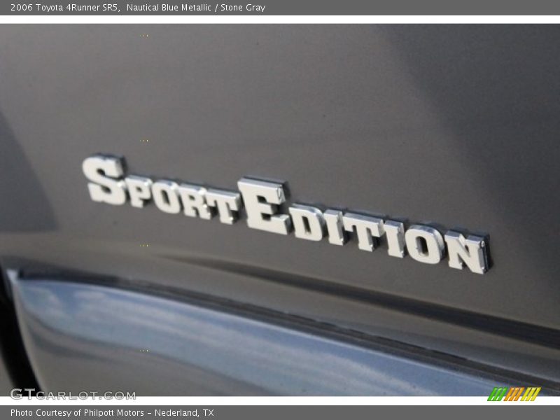 Nautical Blue Metallic / Stone Gray 2006 Toyota 4Runner SR5