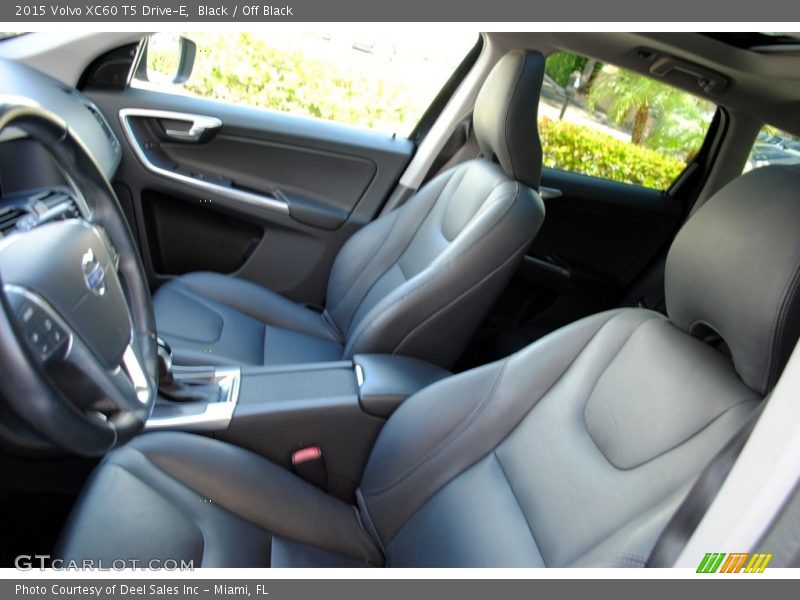 Black / Off Black 2015 Volvo XC60 T5 Drive-E