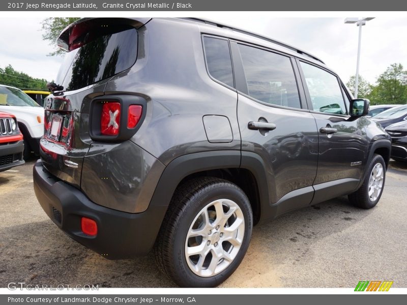 Granite Crystal Metallic / Black 2017 Jeep Renegade Latitude