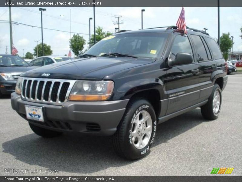 Black / Agate 2001 Jeep Grand Cherokee Laredo 4x4