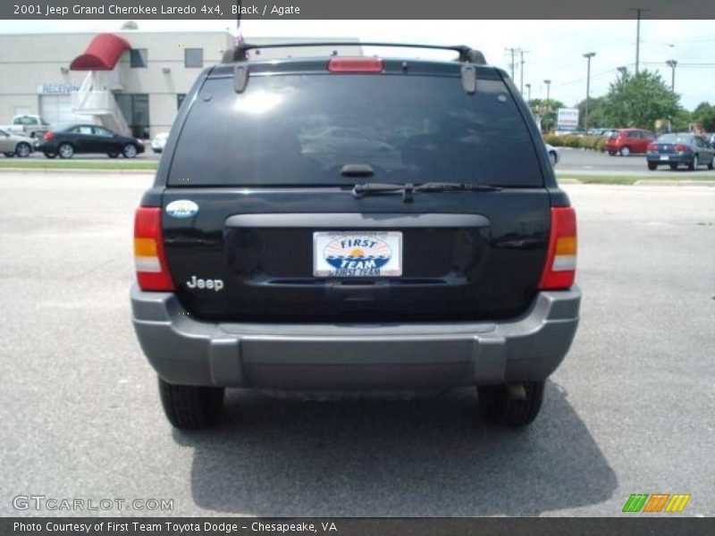 Black / Agate 2001 Jeep Grand Cherokee Laredo 4x4