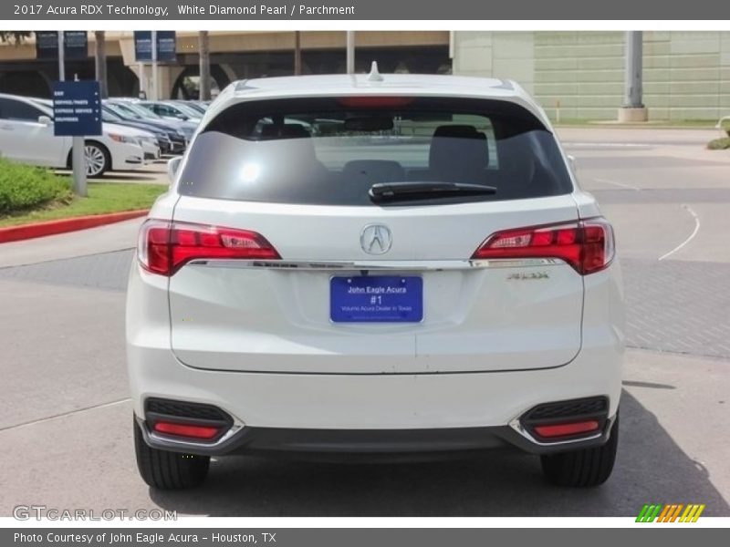 White Diamond Pearl / Parchment 2017 Acura RDX Technology