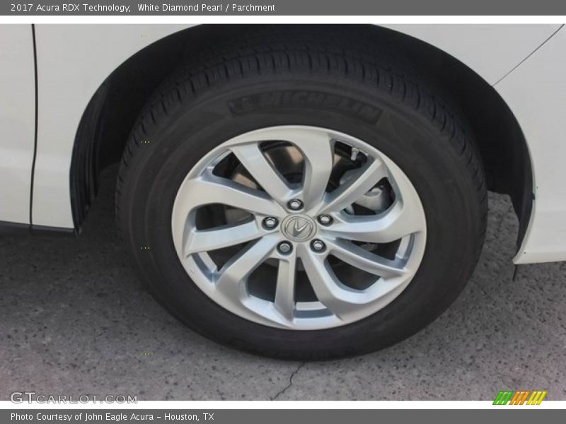 White Diamond Pearl / Parchment 2017 Acura RDX Technology