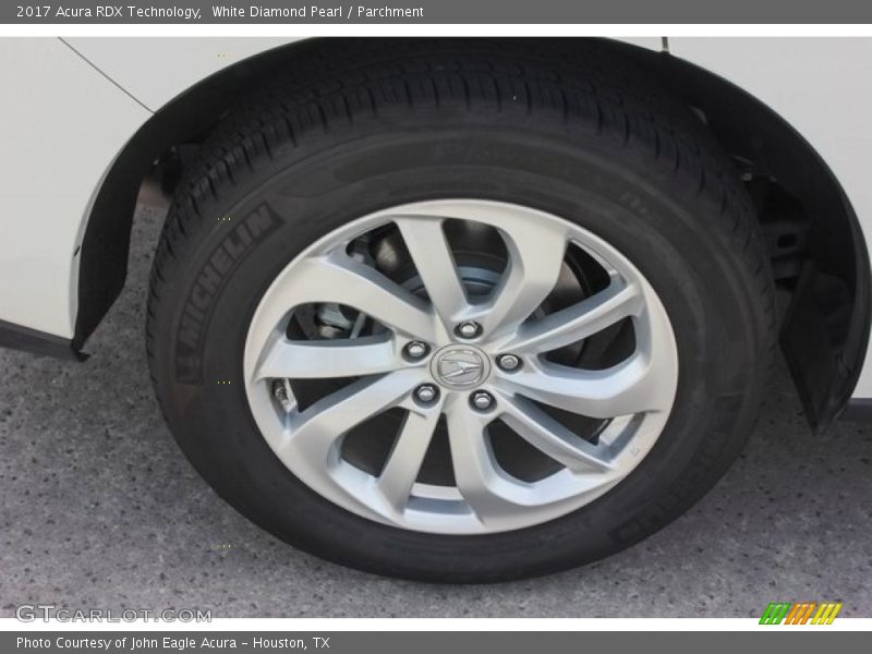 White Diamond Pearl / Parchment 2017 Acura RDX Technology