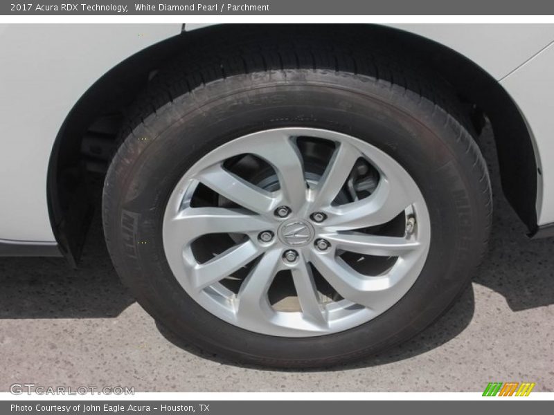 White Diamond Pearl / Parchment 2017 Acura RDX Technology