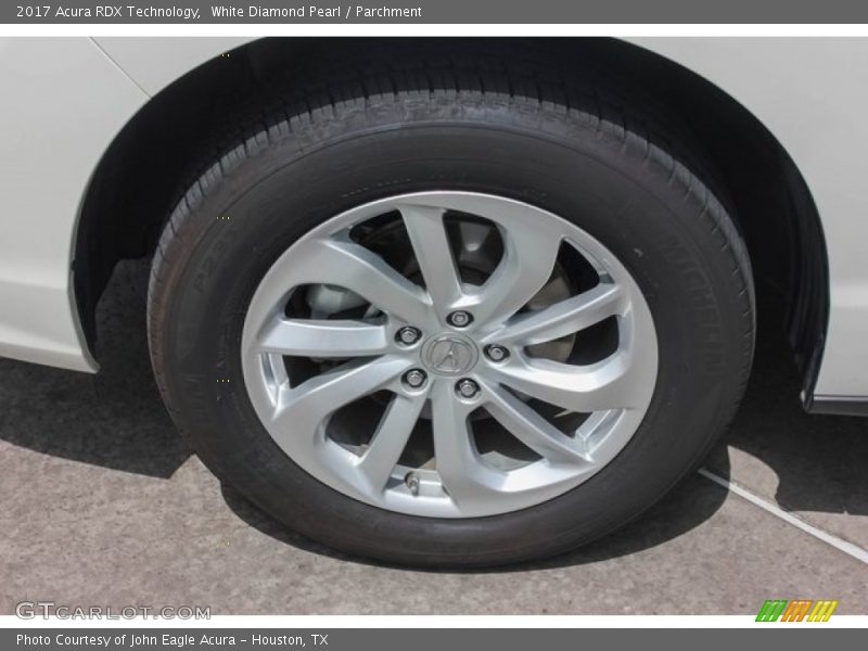 White Diamond Pearl / Parchment 2017 Acura RDX Technology