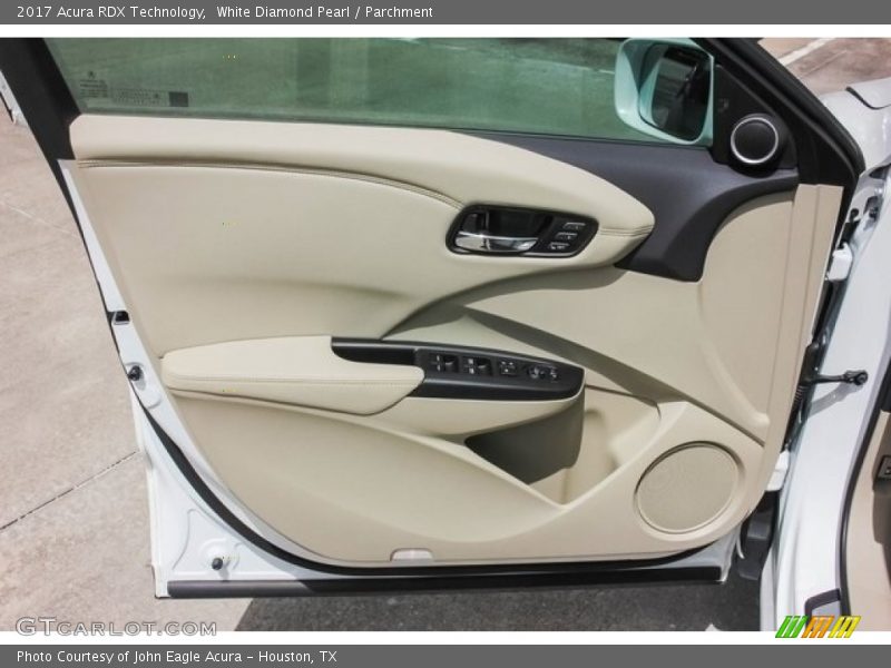 White Diamond Pearl / Parchment 2017 Acura RDX Technology