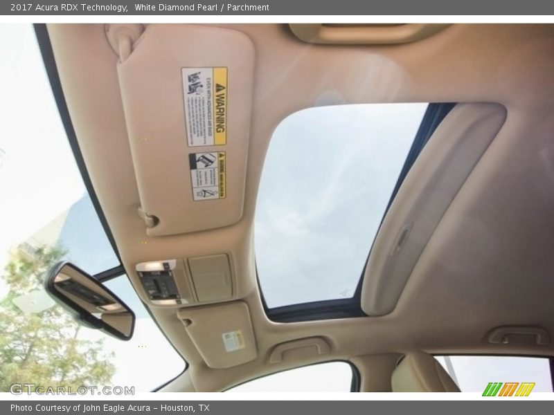 White Diamond Pearl / Parchment 2017 Acura RDX Technology