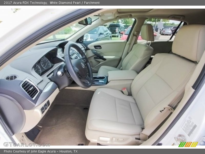 White Diamond Pearl / Parchment 2017 Acura RDX Technology