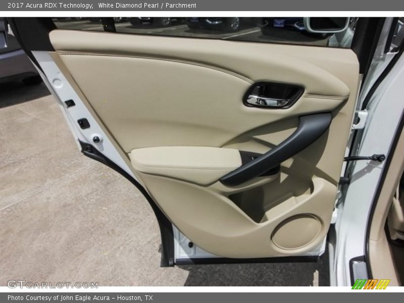 White Diamond Pearl / Parchment 2017 Acura RDX Technology