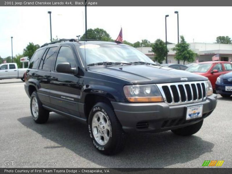Black / Agate 2001 Jeep Grand Cherokee Laredo 4x4