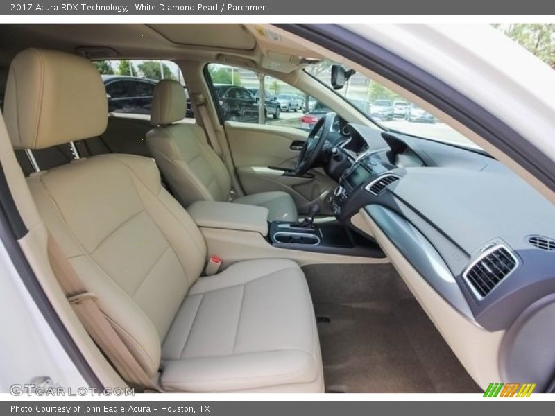 White Diamond Pearl / Parchment 2017 Acura RDX Technology