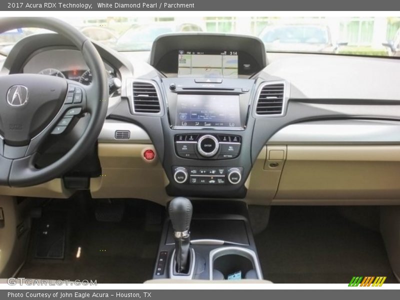White Diamond Pearl / Parchment 2017 Acura RDX Technology