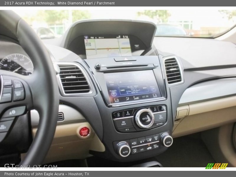 White Diamond Pearl / Parchment 2017 Acura RDX Technology