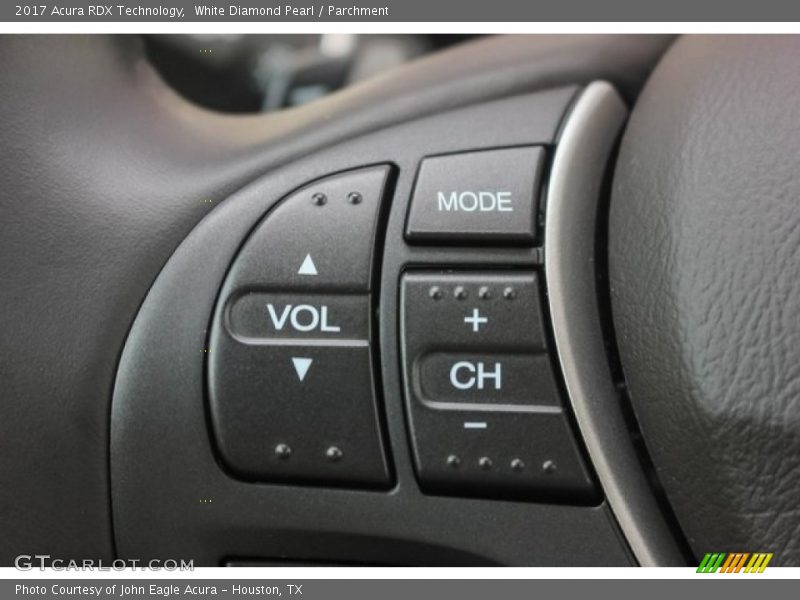 White Diamond Pearl / Parchment 2017 Acura RDX Technology