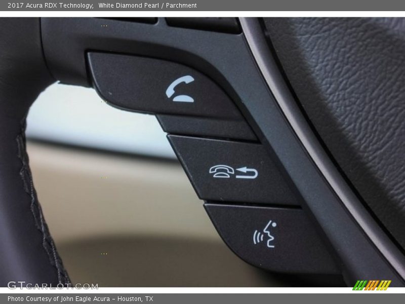 White Diamond Pearl / Parchment 2017 Acura RDX Technology
