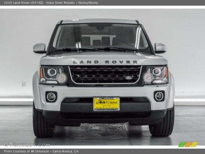 Indus Silver Metallic / Ebony/Ebony 2016 Land Rover LR4 HSE