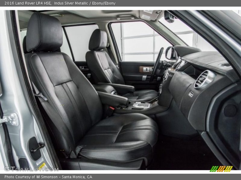 Indus Silver Metallic / Ebony/Ebony 2016 Land Rover LR4 HSE