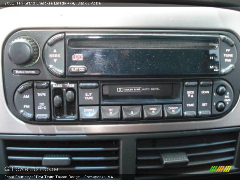 Black / Agate 2001 Jeep Grand Cherokee Laredo 4x4
