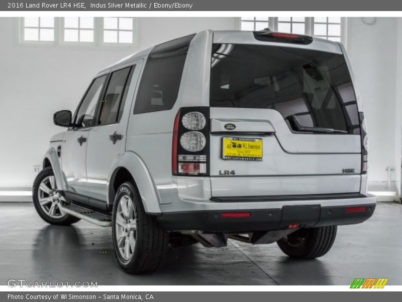 Indus Silver Metallic / Ebony/Ebony 2016 Land Rover LR4 HSE