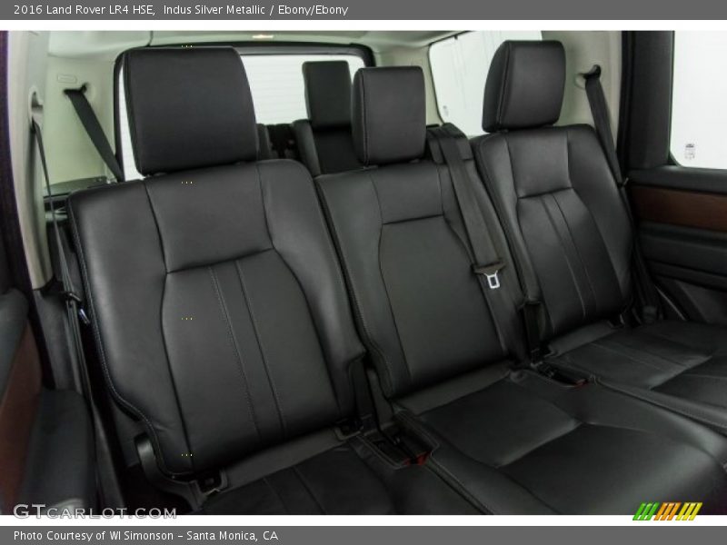 Indus Silver Metallic / Ebony/Ebony 2016 Land Rover LR4 HSE