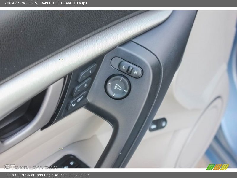 Borealis Blue Pearl / Taupe 2009 Acura TL 3.5