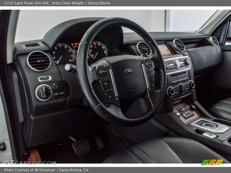Indus Silver Metallic / Ebony/Ebony 2016 Land Rover LR4 HSE