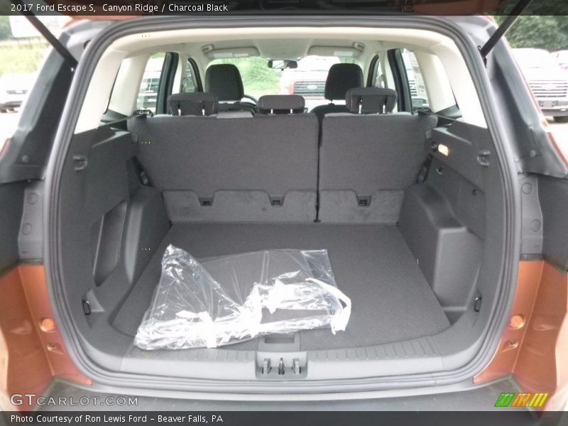 Canyon Ridge / Charcoal Black 2017 Ford Escape S