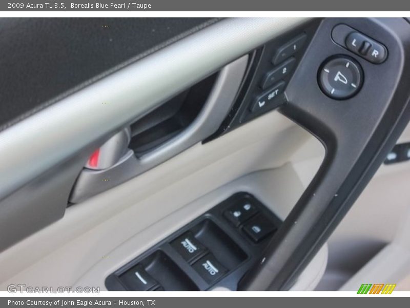 Borealis Blue Pearl / Taupe 2009 Acura TL 3.5