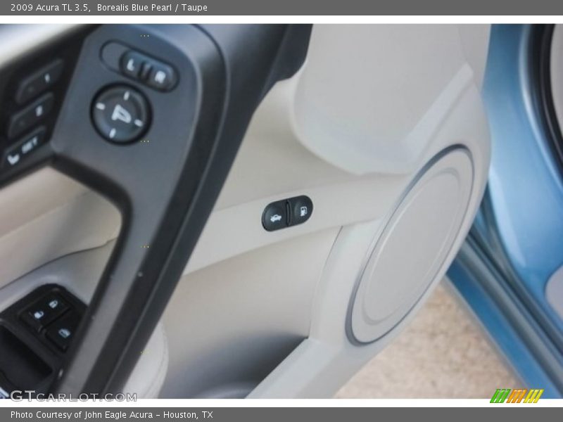 Borealis Blue Pearl / Taupe 2009 Acura TL 3.5