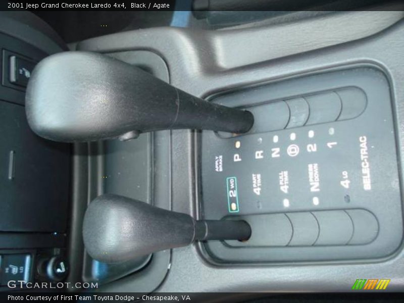 Black / Agate 2001 Jeep Grand Cherokee Laredo 4x4