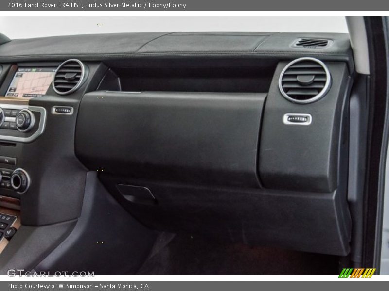 Indus Silver Metallic / Ebony/Ebony 2016 Land Rover LR4 HSE