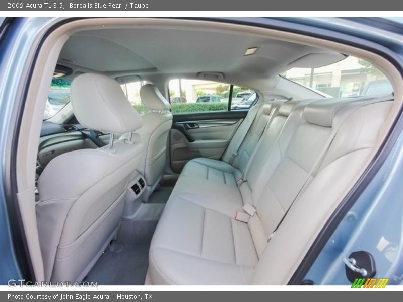 Borealis Blue Pearl / Taupe 2009 Acura TL 3.5
