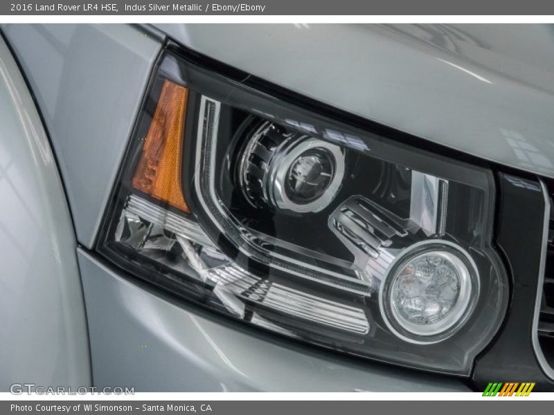 Indus Silver Metallic / Ebony/Ebony 2016 Land Rover LR4 HSE