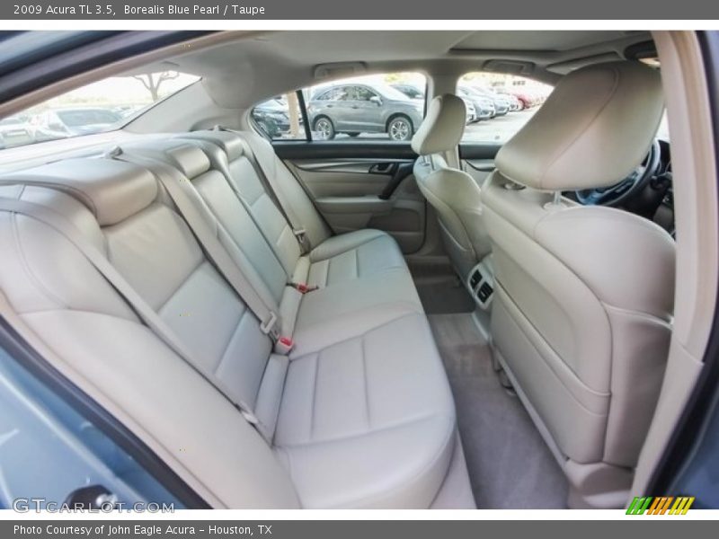 Borealis Blue Pearl / Taupe 2009 Acura TL 3.5