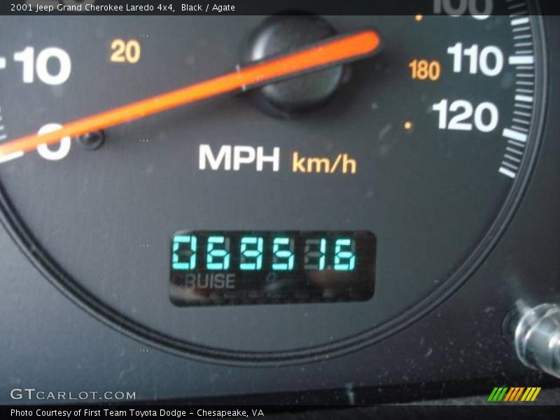 Black / Agate 2001 Jeep Grand Cherokee Laredo 4x4