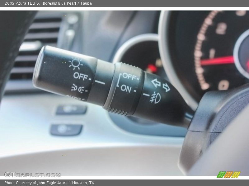Borealis Blue Pearl / Taupe 2009 Acura TL 3.5